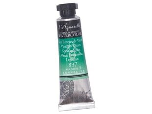 Akvareliniai dažai Sennelier l'Aquarelle 837 viridian green, 10ml, žali kaina ir informacija | Piešimo, tapybos, lipdymo reikmenys | pigu.lt