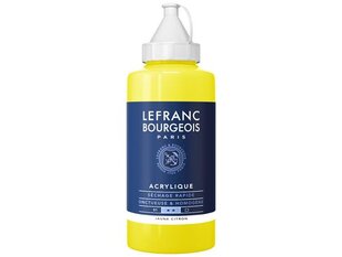 Akriliniai dažai LB Fine 750ml 169 lemon yellow, geltoni kaina ir informacija | Piešimo, tapybos, lipdymo reikmenys | pigu.lt