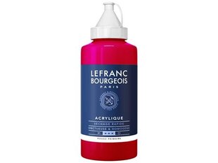 Akriliniai dažai LB Fine 437 primary red (P) 750ml, raudoni kaina ir informacija | Piešimo, tapybos, lipdymo reikmenys | pigu.lt