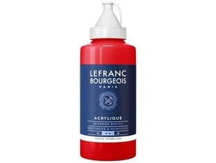 Akriliniai dažai LB Fine 393 red vermilion 750ml, raudoni kaina ir informacija | Piešimo, tapybos, lipdymo reikmenys | pigu.lt