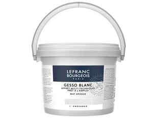 Gruntas LB Gesso Blanc, 2.5l, baltas kaina ir informacija | Piešimo, tapybos, lipdymo reikmenys | pigu.lt