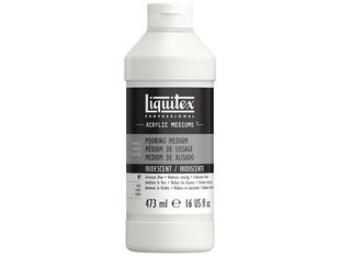 Speciali priemonė akriliniams dažams Liquitex Iridescent Pouring Medium, 473ml kaina ir informacija | Piešimo, tapybos, lipdymo reikmenys | pigu.lt