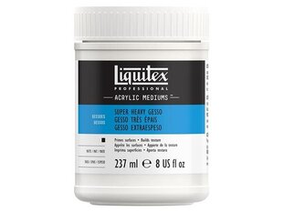 Gruntas Liquitex Super Heavy Gesso, 237ml, baltas kaina ir informacija | Piešimo, tapybos, lipdymo reikmenys | pigu.lt