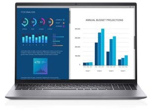 Notebook|DELL|Vostro|5630|CPU Core i5|i5-1340P|1900 MHz|16&quot;|1920x1200|RAM 8GB|DDR5|4800 MHz|SSD 256GB|Intel Iris Xe Graphics|Integrated|NOR|Card Reader SD|Windows 11 Pro|Titanium Grey|1.9 kg|N1007VNB5630EMEA01NORD Портативный компьютер цена и информация | Ноутбуки | pigu.lt