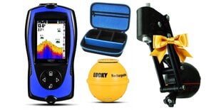 Echolotas Etuso Lucky Echosounder ir Etuso Fishfinder dėklas kaina ir informacija | Išmanioji technika ir priedai | pigu.lt