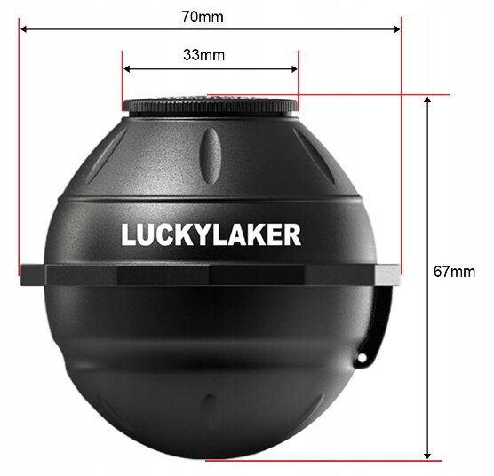 Echolotas Etuso Lucky Sonar Fish Finder kaina ir informacija | Išmanioji technika ir priedai | pigu.lt