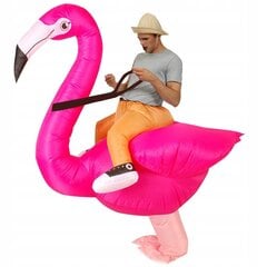 Pripučiamas kostiumas Flamingo, 1 vnt. цена и информация | Карнавальные костюмы | pigu.lt