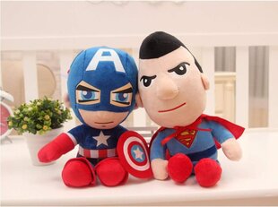 Pliušinis žaislas HappyJoe Superherojus, Super Man, 27cm kaina ir informacija | Minkšti (pliušiniai) žaislai | pigu.lt