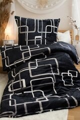 Комплект постельного белья Jerry Fabrics Black and White Checks, 140х200, из 2 частей цена и информация | Постельное белье | pigu.lt