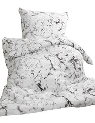 Комплект постельного белья Jerry Fabrics Marble White, 140х200, 2 части цена и информация | Постельное белье | pigu.lt