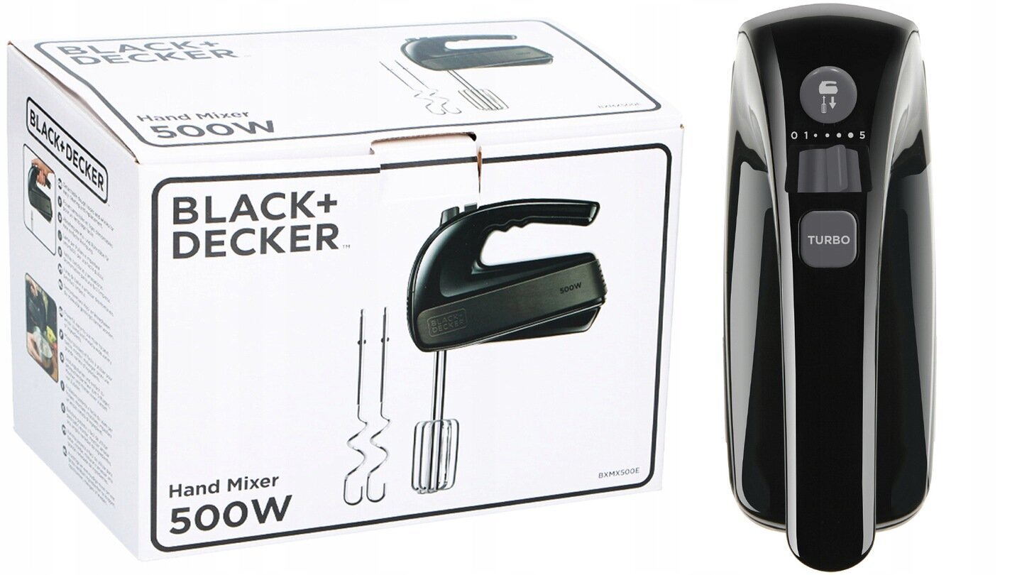 Black and Decker BXMX500E kaina ir informacija | Plakikliai | pigu.lt