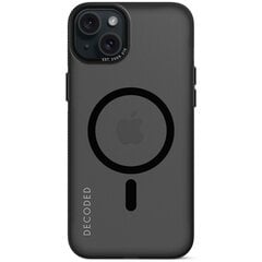 Decoded - protective case for iPhone 15 Plus compatible with MagSafe (ice-black) цена и информация | Чехлы для телефонов | pigu.lt