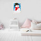 Deimantinė mozaika su rėmeliu TM Varvikas, 20x30 cm LC023e New Year Happy Snowman цена и информация | Deimantinės mozaikos | pigu.lt