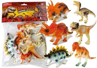 Dinozaurų figūrėlių rinkinys, 6 vnt. kaina ir informacija | Žaislai berniukams | pigu.lt