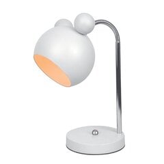 настольная лампа mickey 1хe27 белая цена и информация | Настольные светильники | pigu.lt