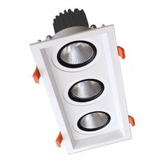 Elmark įmontuojamas LED šviestuvas kaina ir informacija | Įmontuojami šviestuvai, LED panelės | pigu.lt