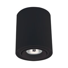 dl-044 apvalus paviršinis šviestuvas, montuojamas ant paviršiaus, juodas цена и информация | Монтируемые светильники, светодиодные панели | pigu.lt
