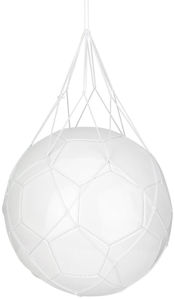 Tinklas kamuoliui Avento 1 Ball, baltas kaina ir informacija | Futbolo apranga ir kitos prekės | pigu.lt
