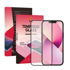 Mocco Full Glue Signature Edition Tempered Glass Full Coverage with Frame Apple iPhone 15 Black цена и информация | Защитные пленки для телефонов | pigu.lt