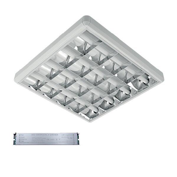 Led lempa 2x18w 6400k paviršinis montavimas kaina ir informacija | LED juostos | pigu.lt