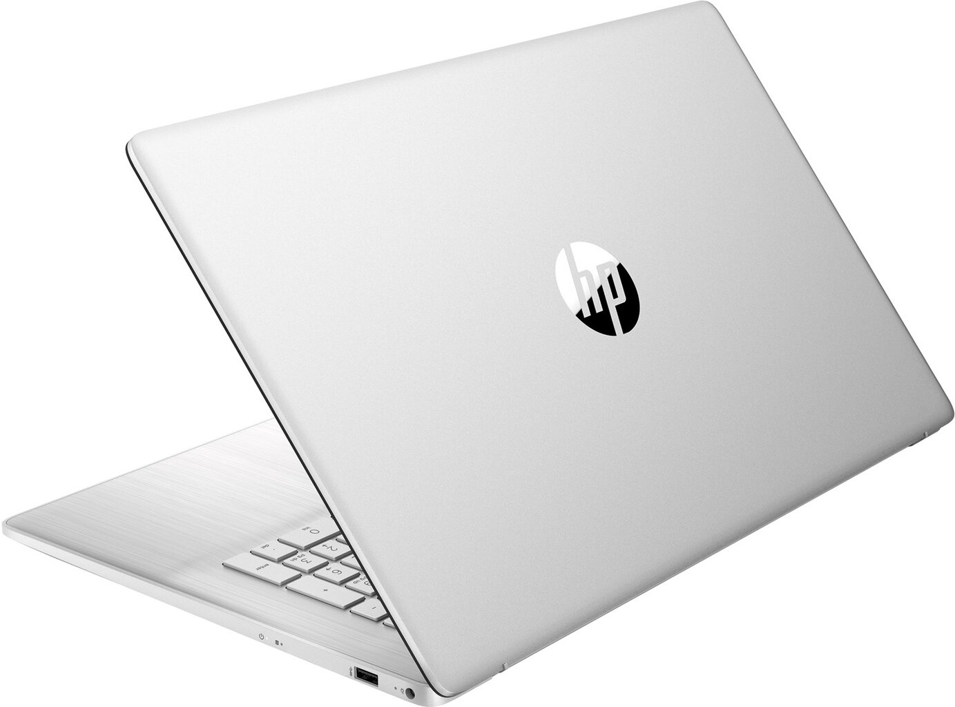 HP 17-CN3053CL i3-1335U 17,3" FHD AG 250nit IPS 12GB_3200MHz SSD512 IrisXe WiFi6 B W11 Natural Silver kaina ir informacija | Nešiojami kompiuteriai | pigu.lt