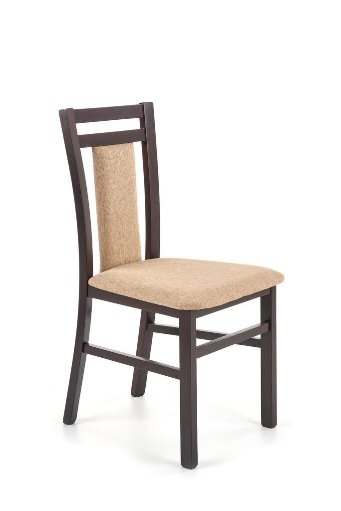 2-ių kėdžių komplektas Halmar Hubert 8, smėlio/rudas kaina ir informacija | Virtuvės ir valgomojo kėdės | pigu.lt