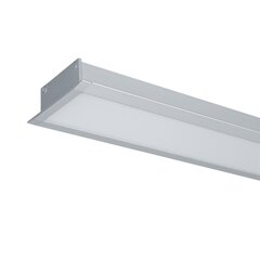 didelės galios LED profilis įleidžiamas s48 40w 4000k pilka kaina ir informacija | Įmontuojami šviestuvai, LED panelės | pigu.lt