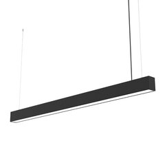 elmark led profile surface 600mm 24w 3000k black цена и информация | Люстры | pigu.lt