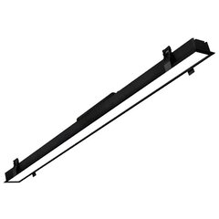 elmark led profile recessed 1500mm 50w 4000k black цена и информация | Монтируемые светильники, светодиодные панели | pigu.lt