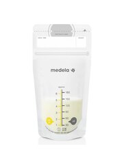 Pieno laikymo maišeliai Medela, 50 vnt. 180 ml. цена и информация | Товары для кормления | pigu.lt