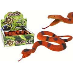 Guminė gyvatė Lean Toys, ruda kaina ir informacija | Žaislai berniukams | pigu.lt
