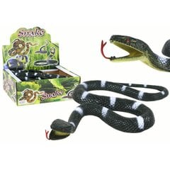 Резиновая змея, черный цена и информация | Игрушки для мальчиков | pigu.lt