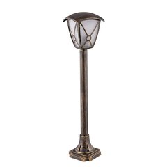 nick lantern stand 1xe27 antiques brass h720mm цена и информация | Уличные светильники | pigu.lt