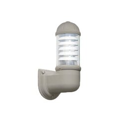 mirella garden wall lamp e27 ip55 grey цена и информация | Уличные светильники | pigu.lt