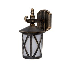 erik lantern down 1xe27 antiques brass цена и информация | Уличные светильники | pigu.lt