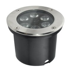 grf1 led ground fixture 5w 4000k ip67 220v 15° цена и информация | Монтируемые светильники, светодиодные панели | pigu.lt