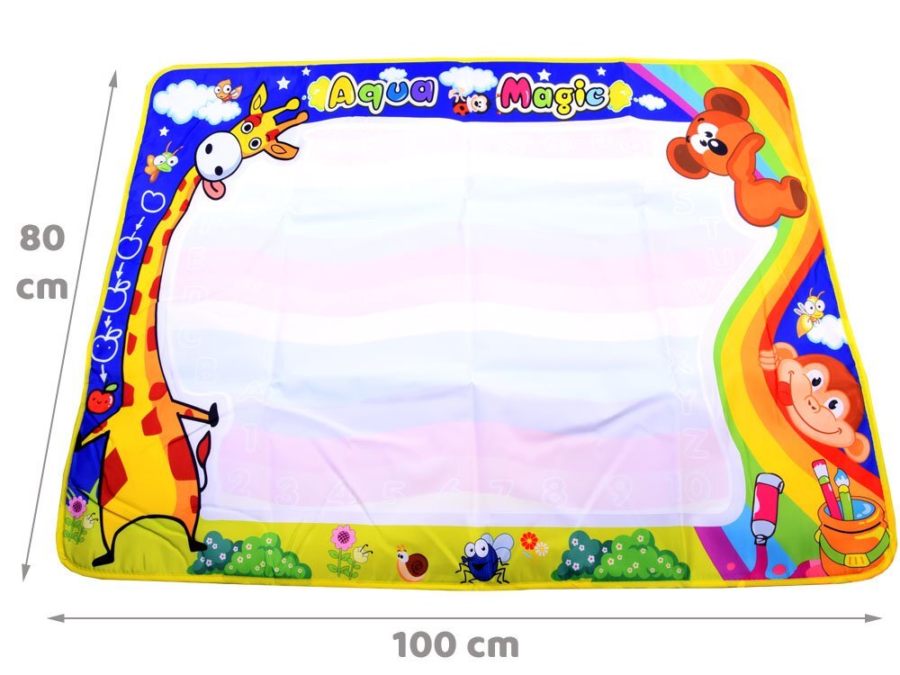 Vandens kilimėlis su priedais, 100x80cm kaina ir informacija | Lavinamieji žaislai | pigu.lt