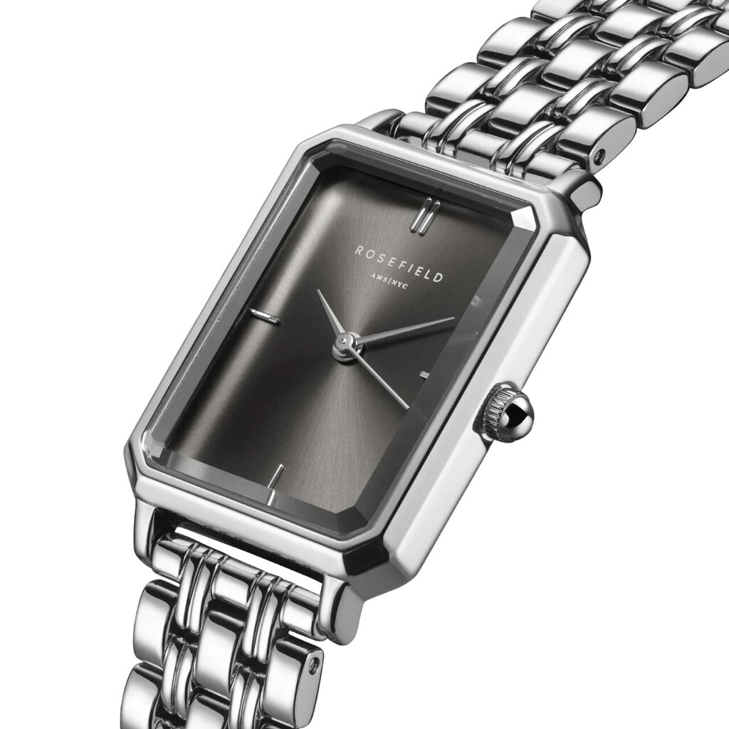 Moteriškas laikrodis Rosefield Octagon Grey цена и информация | Moteriški laikrodžiai | pigu.lt