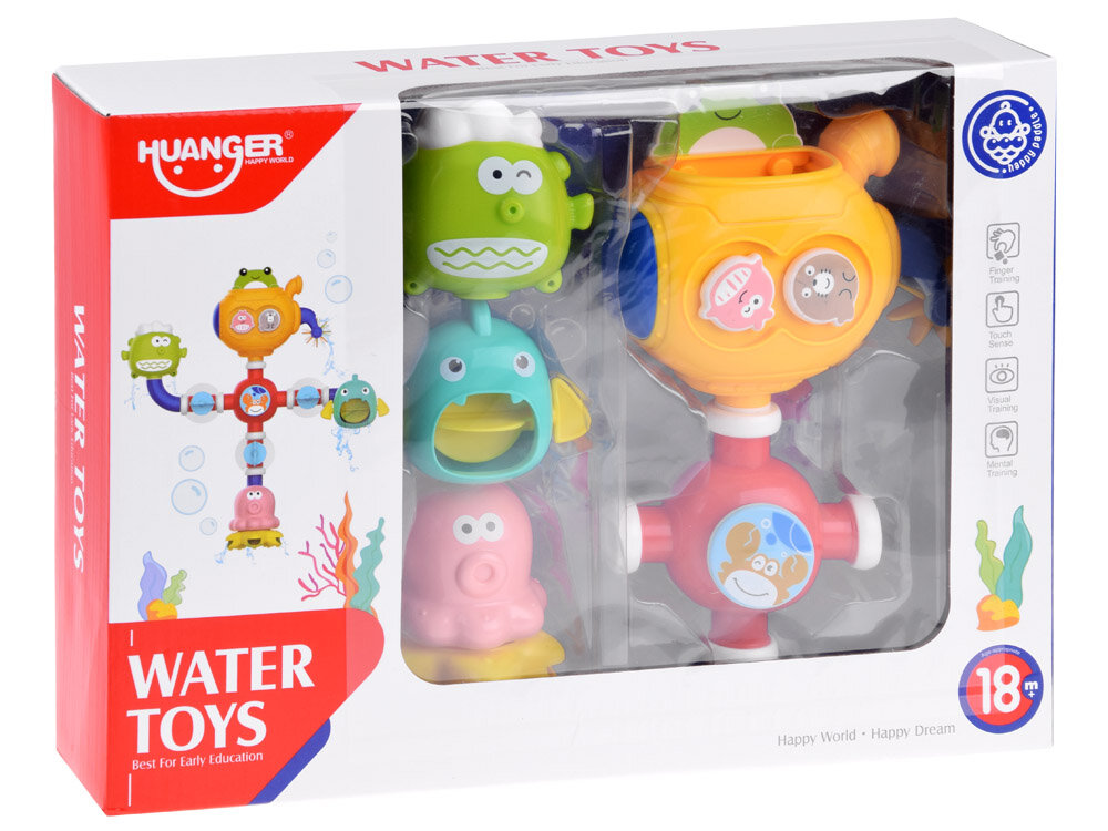 Vonios žaislas vandens malūnas su siurbtuku kaina ir informacija | Žaislai kūdikiams | pigu.lt