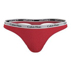 Calvin Klein kelnaitės moterims, raudonos цена и информация | Трусики | pigu.lt