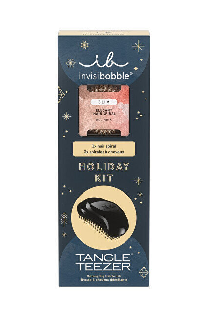 Dovanų rinkinys Tangle Teezer Holiday Kit Invisibobble, 2 dalių kaina ir informacija | Plaukų aksesuarai | pigu.lt