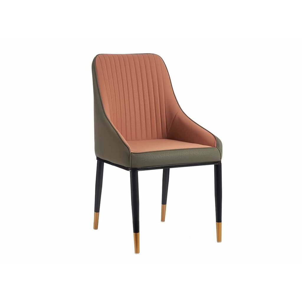 Valgomojo kėdė Rhombus, ruda/pilka kaina ir informacija | Virtuvės ir valgomojo kėdės | pigu.lt