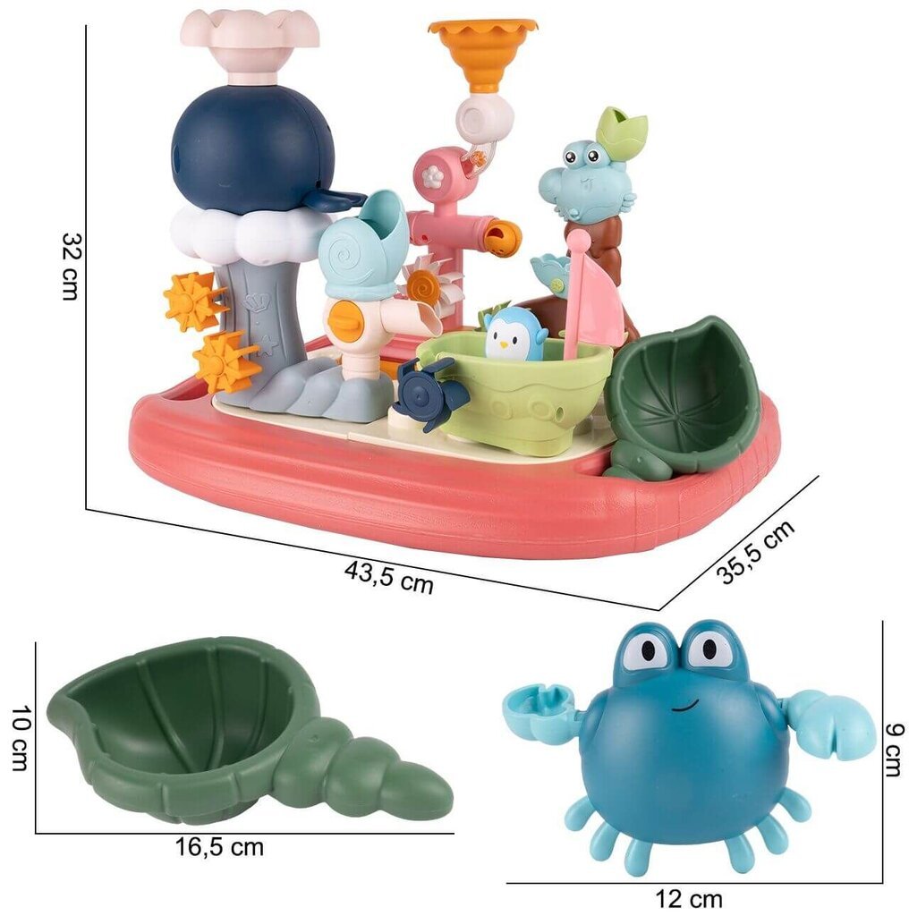 Edukacinis vonios žaislas Vandens parkas kaina ir informacija | Vandens, smėlio ir paplūdimio žaislai | pigu.lt