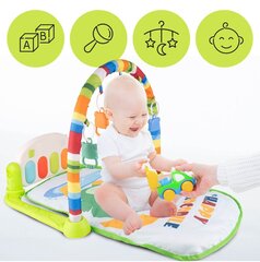 Interaktyvus lavinamasis, muzikinis kilimėlis kūdikiams цена и информация | Развивающие коврики | pigu.lt