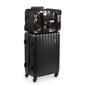 Rankinio bagažo krepšys Solier, 40x25x20 cm, juodas kaina ir informacija | Lagaminai, kelioniniai krepšiai | pigu.lt