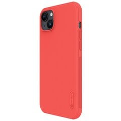 Nillkin Super Frosted PRO Back Cover for Apple iPhone 15 Plus Red (Without Logo Cutout) цена и информация | Чехлы для телефонов | pigu.lt