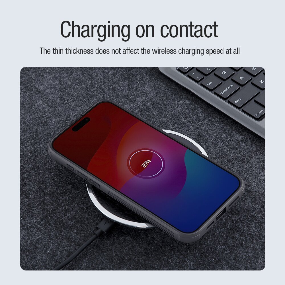 Nillkin dėklas skirtas Apple iPhone 15 Pro kaina ir informacija | Telefono dėklai | pigu.lt