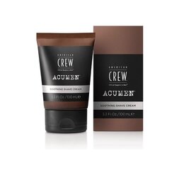 Мужской крем для бритья American Crew Acumen Soothing Shave Cream, 100 мл цена и информация | Косметика и средства для бритья | pigu.lt