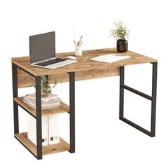 Rašomasis stalas Asir, 120x75x60cm, smėlio spalvos kaina ir informacija | Kompiuteriniai, rašomieji stalai | pigu.lt