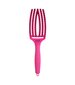 Plaukų šepetys Olivia Garden Fingerbrush Combo Medium Pink, 1 vnt цена и информация | Šepečiai, šukos, žirklės | pigu.lt